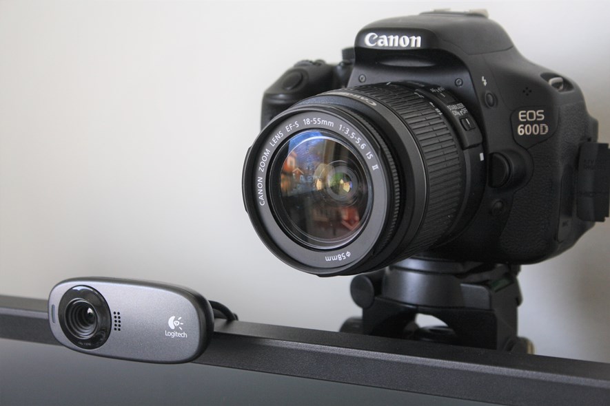 canon 600d as webcam